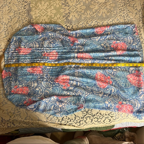 Lilly Pulitzer MarilinaTunic Blue Haven Raising Shell Dress, Sz. XS NWOT - Picture 15 of 15